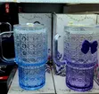 Glass Coffee Mug with Lid and Bow Detail - 2