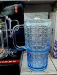 Glass Coffee Mug with Lid and Bow Detail - 3