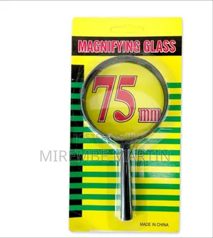2 Pcs Handheld Magnifying Glass Set (75mm & 50mm)
