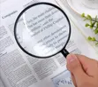 2 Pcs Handheld Magnifying Glass Set (75mm & 50mm) - 3