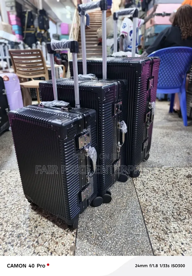 Goodpatner Plastic Suitcases Full Set - 3pcs - 1