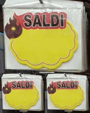 A4 Size SALDI Sale Label Tags Sticker Signs
