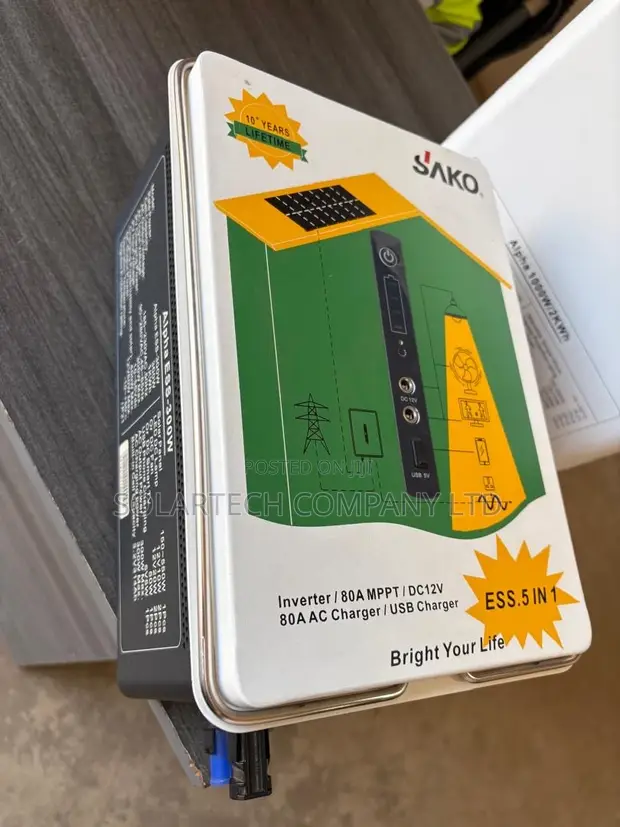 SAKO Alpha ESS-300W 1000Wh Off-Grid Solar Power Station - 1