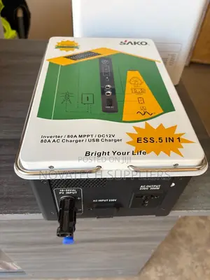 Brand New SAKO Alpha ESS-300W Solar Power Station - 1kWh