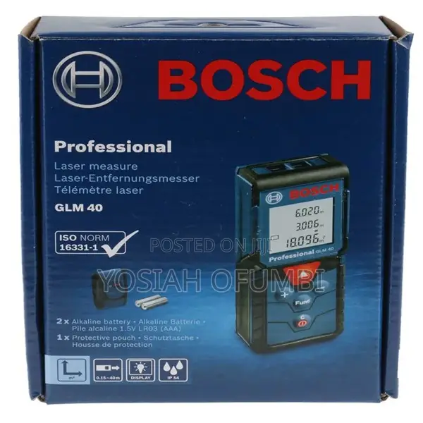 Bosch GLM 40 Professional Laser Measure - 1