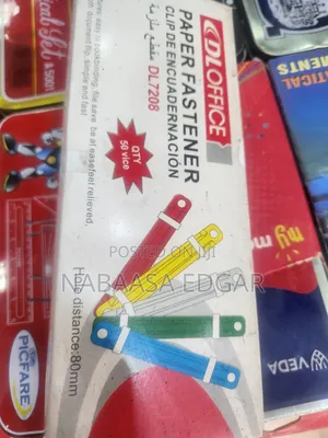 Paper/File Fasteners (Metallic & Plastic)