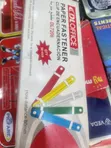 Paper/File Fasteners (Metallic & Plastic) - 1