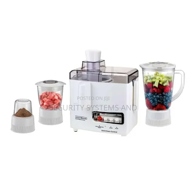 Sonashi Juicer Blender with Mincer & Grinder SJB-307 (4-in-1) - 1