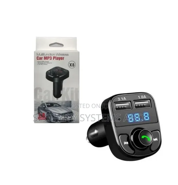 Multi-Functional Wireless Car MP3 Player with Bluetooth & USB - 1