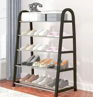 A-Shape 5-Layer Foldable Shoe Rack