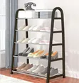 A-Shape 5-Layer Foldable Shoe Rack - 1