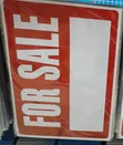 A4 Size 'For Sale' Sign Stickers (5 Pieces) - 2
