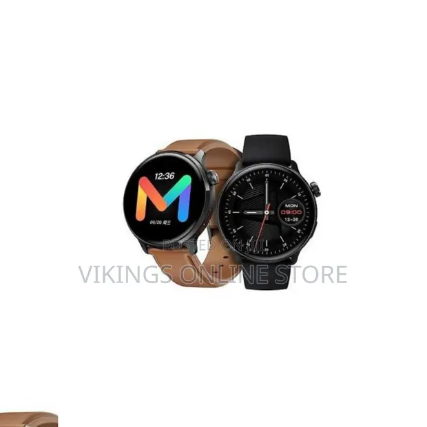 Mibro Lite 2 Smartwatch - Black with Silicone Strap - 1