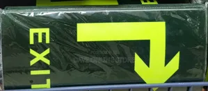 Exit Sign Sticker