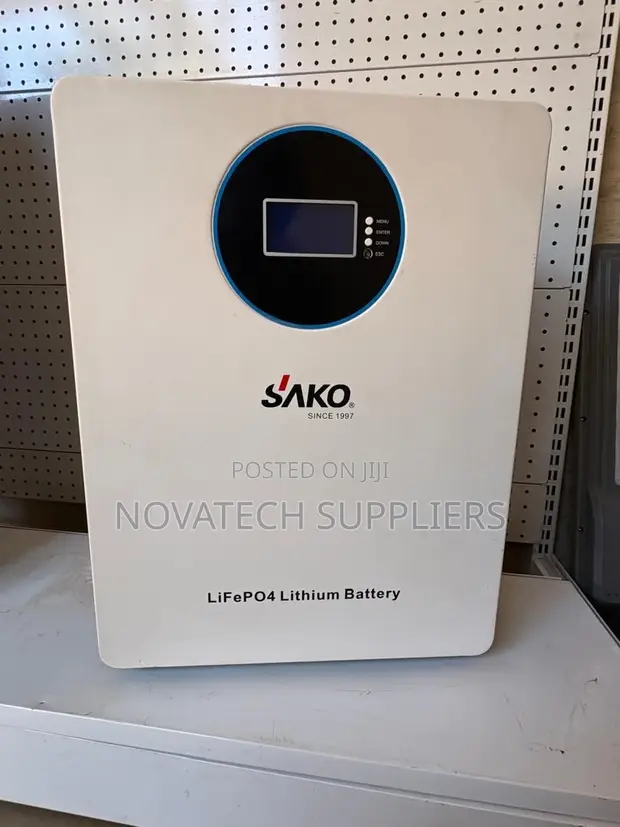 SAKO 2.56kWh 25.6V 100Ah LiFePO4 Lithium Battery - 1