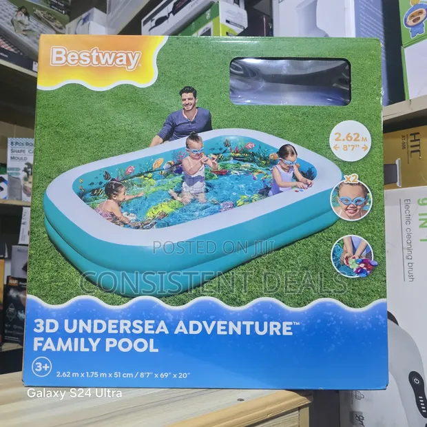 Bestway Adventure Family Inflatable Paddling Pool - 1