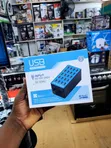 20-Port USB Charger Station with 100W & Cooling Fan - 1