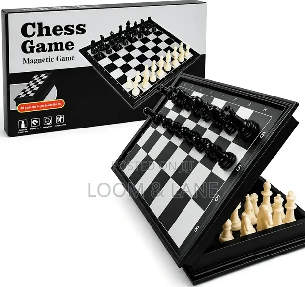 Magnetic Chess Board Game - 1