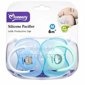 Momeasy 2pk Silicone Night Pacifier Medium