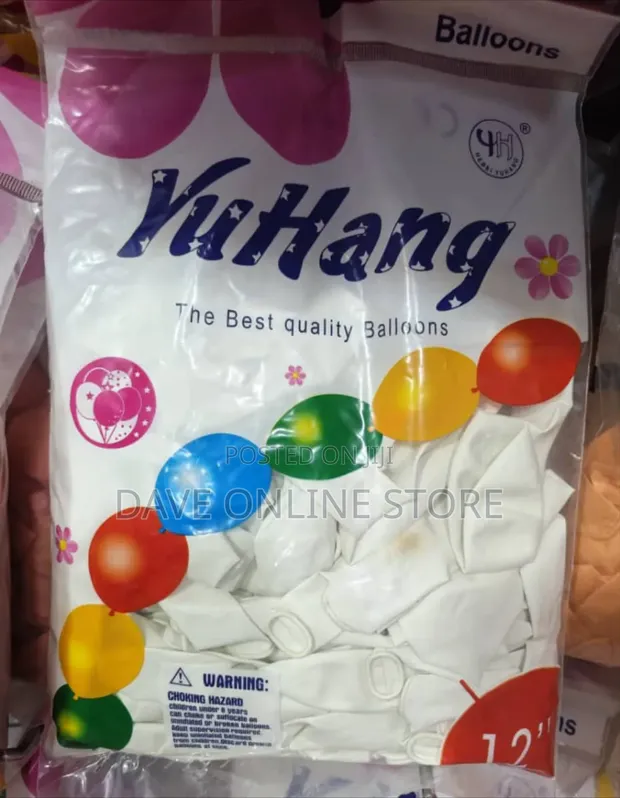 YuHang 12-Inch Latex Balloons - 1