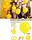 12 Inch Yellow Latex Balloons (Brand New) - 1