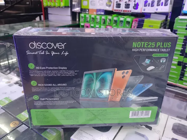 Brand New Discover Note 25 Plus 1TB Black Tablet - 1