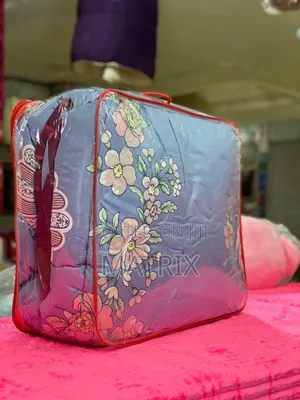 Floral Duvet Cover & Comforter Set - 4-Piece