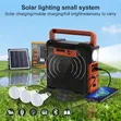 EP-395BT Portable Solar Lighting System with FM & Bluetooth - 1