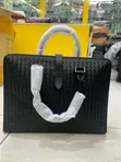 Executive Laptop Briefcase Bag - Faux Leather, 14 Inch - 2