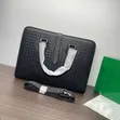 Executive Laptop Briefcase Bag - Faux Leather, 14 Inch - 3