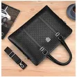 Executive Laptop Briefcase Bag - Faux Leather, 14 Inch - 5