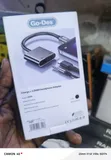 Go-Des 2-in-1 Lightning to 3.5mm Adapter - 3