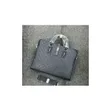 Luxury Embossed Leather Laptop Briefcase Bag - 2