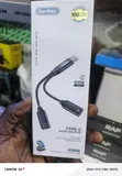 Des GD-UC318 2-in-1 Type-C Audio and Charging Adapter - 1