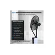 Oscillating Pedestal Spray Fan with Water Mist Humidifier - 1
