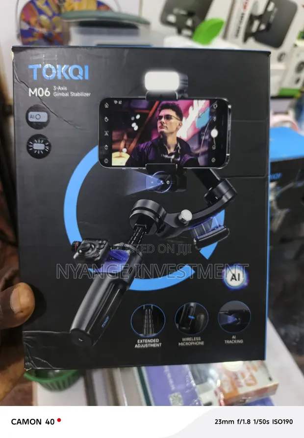 Tokqi M06 3-Axis Gimbal Stabilizer - 1