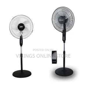 Pedestal Stand Fan with 3-Speed Switch and Oscillation