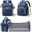 2-in-1 Baby Bed & Backpack Diaper Bag - 1