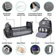 2-in-1 Baby Bed & Backpack Diaper Bag - 3