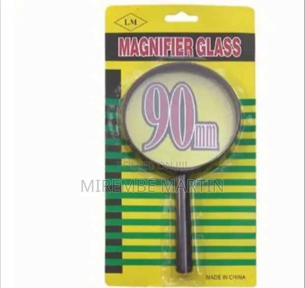 90mm High-Definition Optical Handheld Magnifying Glass - 1