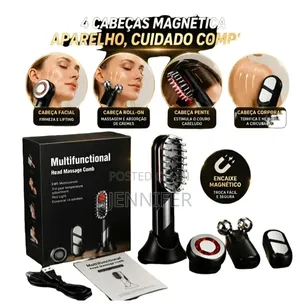4-in-1 Multifunctional Head Massage Comb & Beauty Device