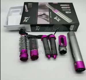 Zoe 5-in-1 Hair Styler Kit - Purple