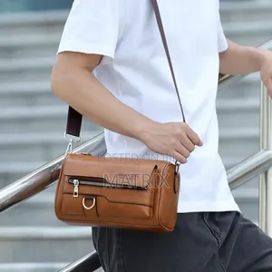 WEIXIER Leather Shoulder Bag - Waterproof Crossbody