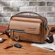 WEIXIER Leather Shoulder Bag - Waterproof Crossbody - 4