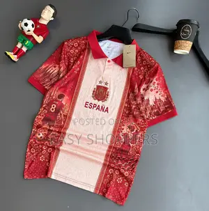 Spain Heritage-Themed Soccer Polo