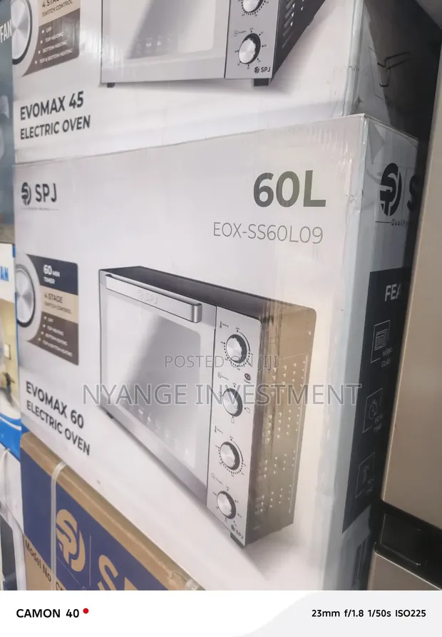 SPJ Evomax 60L Electric Oven (EOX-SS60L0) - 1