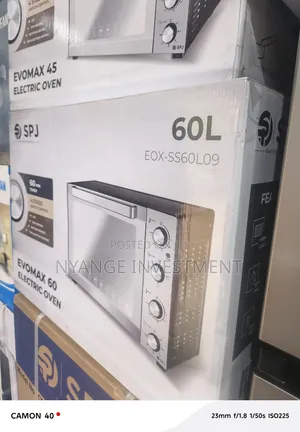 SPJ Evomax 60L Electric Oven (EOX-SS60L0)