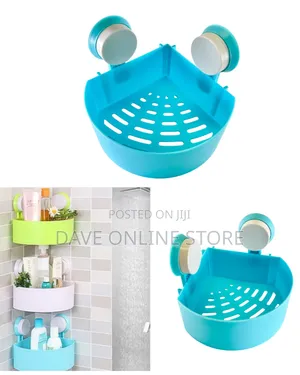7x8x3 Inch Triangle Corner Shower Basket