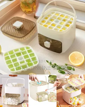 Double Layer Ice Box Ice Cube Tray