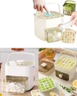 Double Layer Ice Box Ice Cube Tray - 2